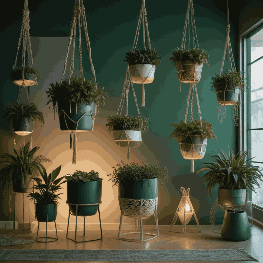 Circular Plant Decoration